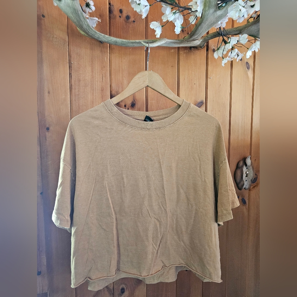 Wild Fable Tan Short Sleeve Tee